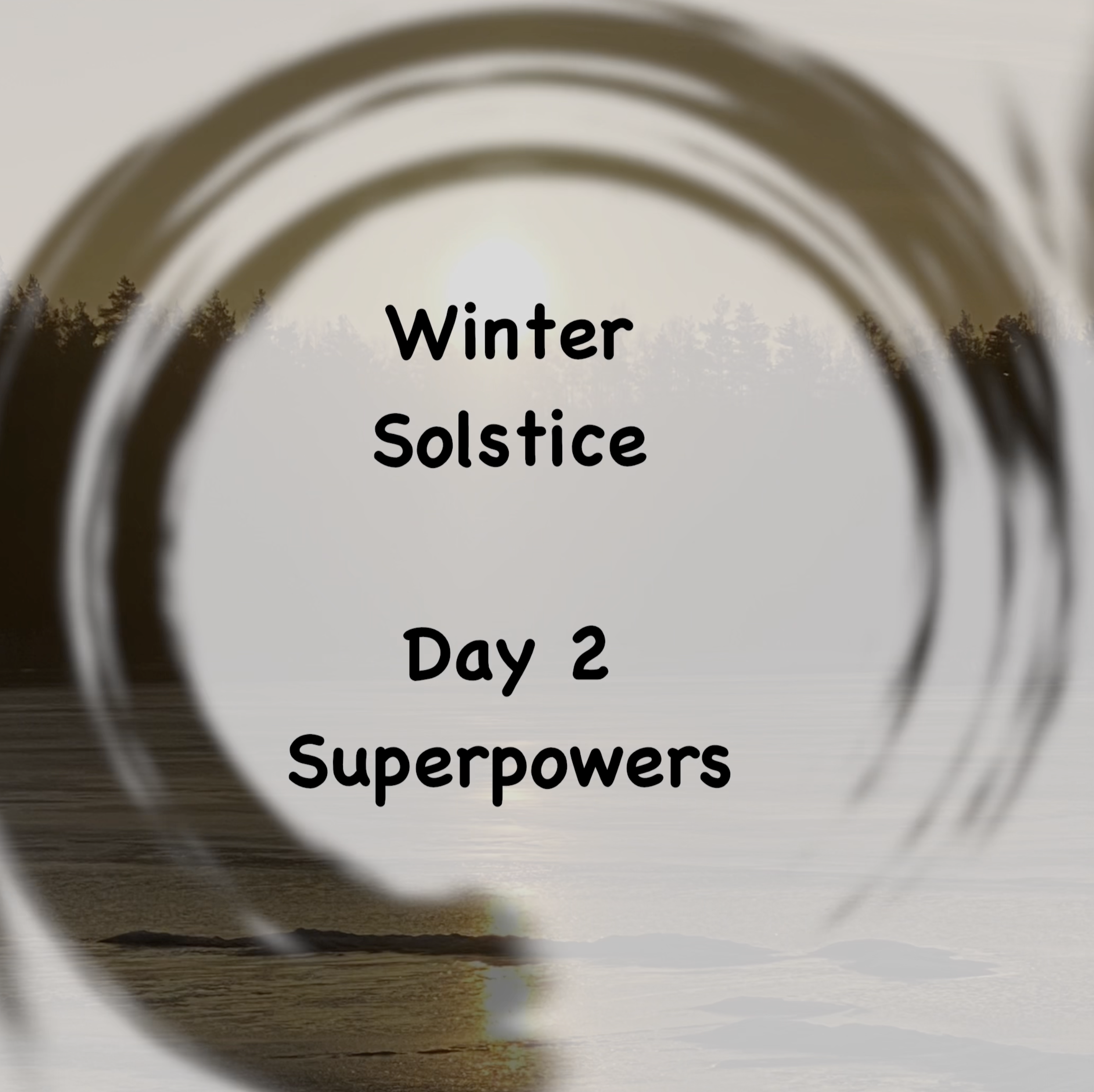 Taichifanflow:winter solstice daily meditation - day 2