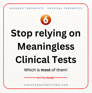 Stop Relying On Meaningless Clinical Tests