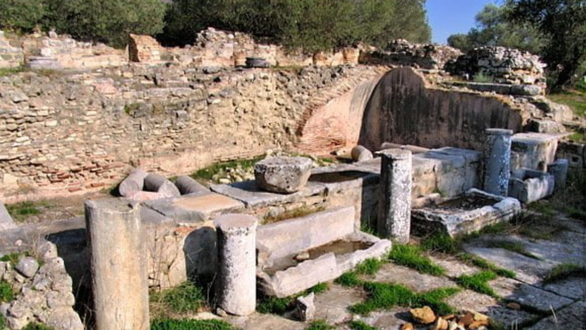 Nymphaeum Fountain - Gortyn Crete