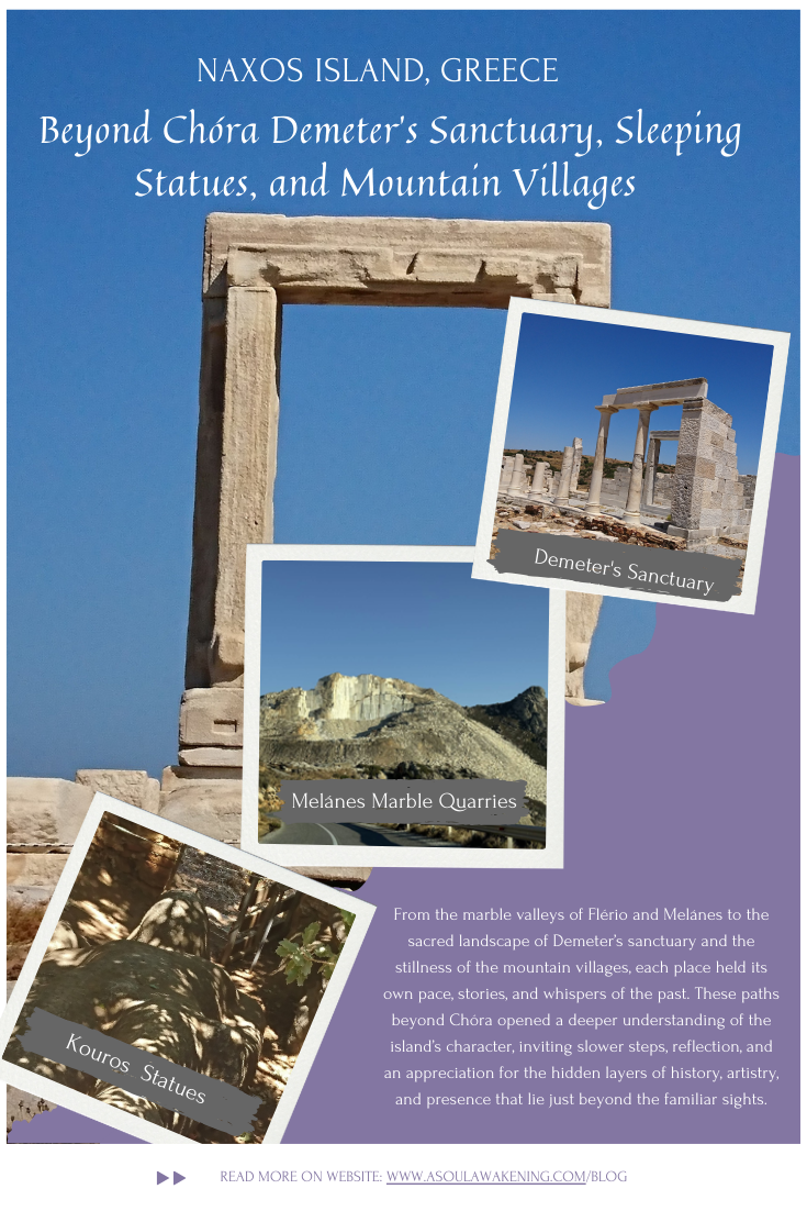 Naxos Island, Greece | Beyond Chóra Demeter's Sanctuary, Sleeping Statues, and Mountain Villages