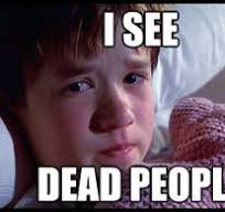 Child from 6th Sense Movie -- scared