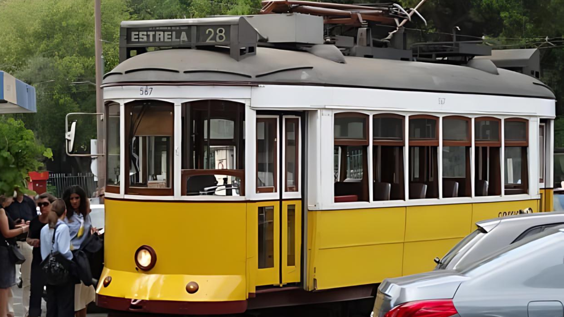 Estrela Tram Stop, Lisbon