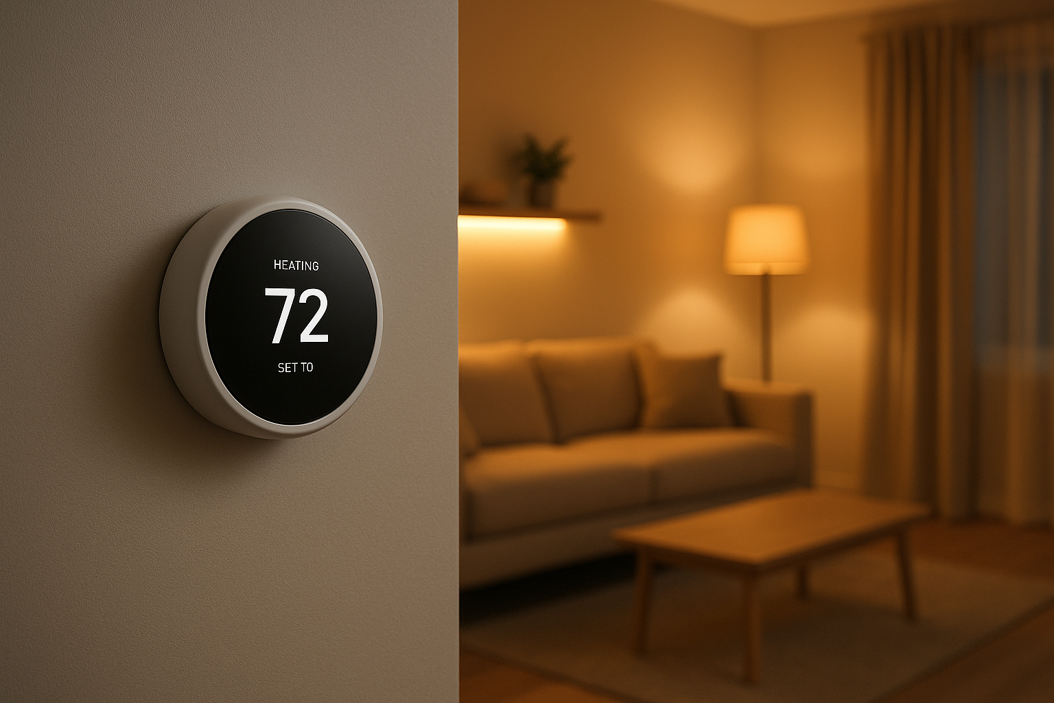 Smart Thermostat & LED
