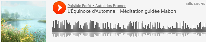 Extrait méditation guidée Mabon