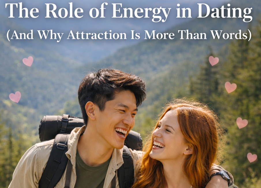 Couple hiking on a mountain