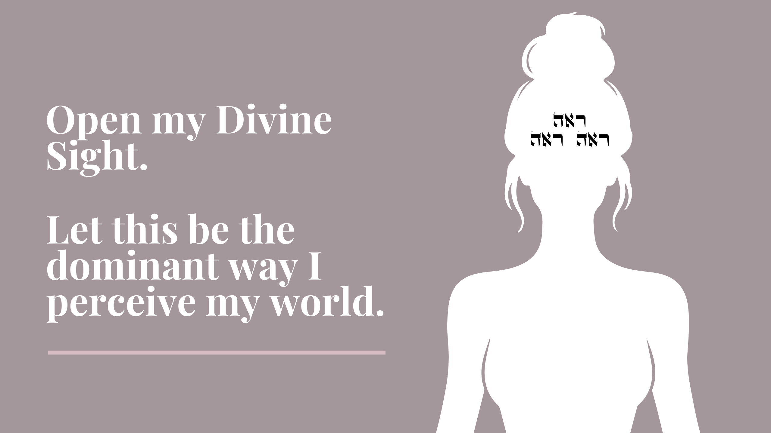 Meditation to Open Your Divine Sight