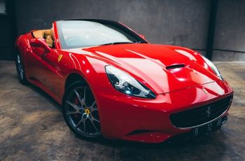 red sports car