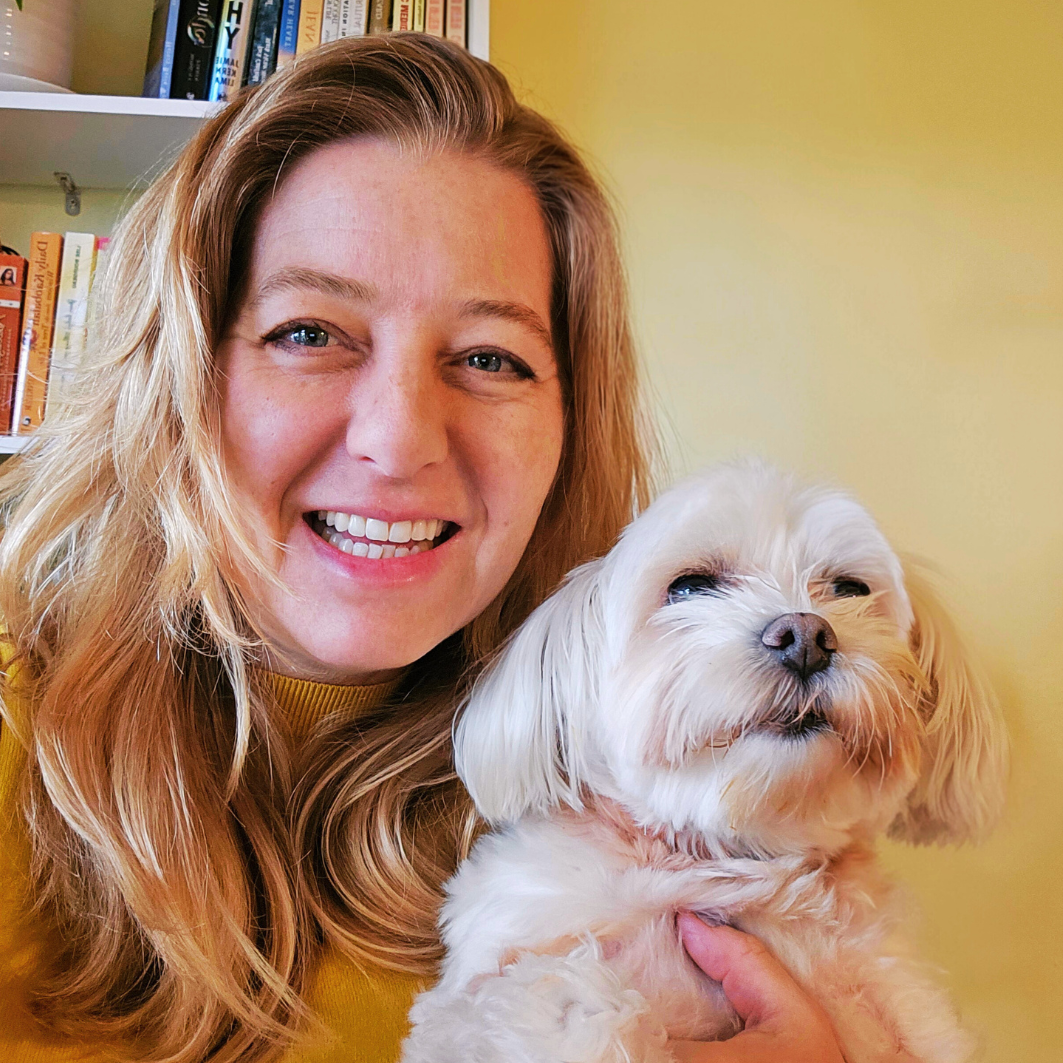 Galit & Her Dog "Bunny"