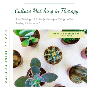 TAGALOG SPEAKING THERAPIST