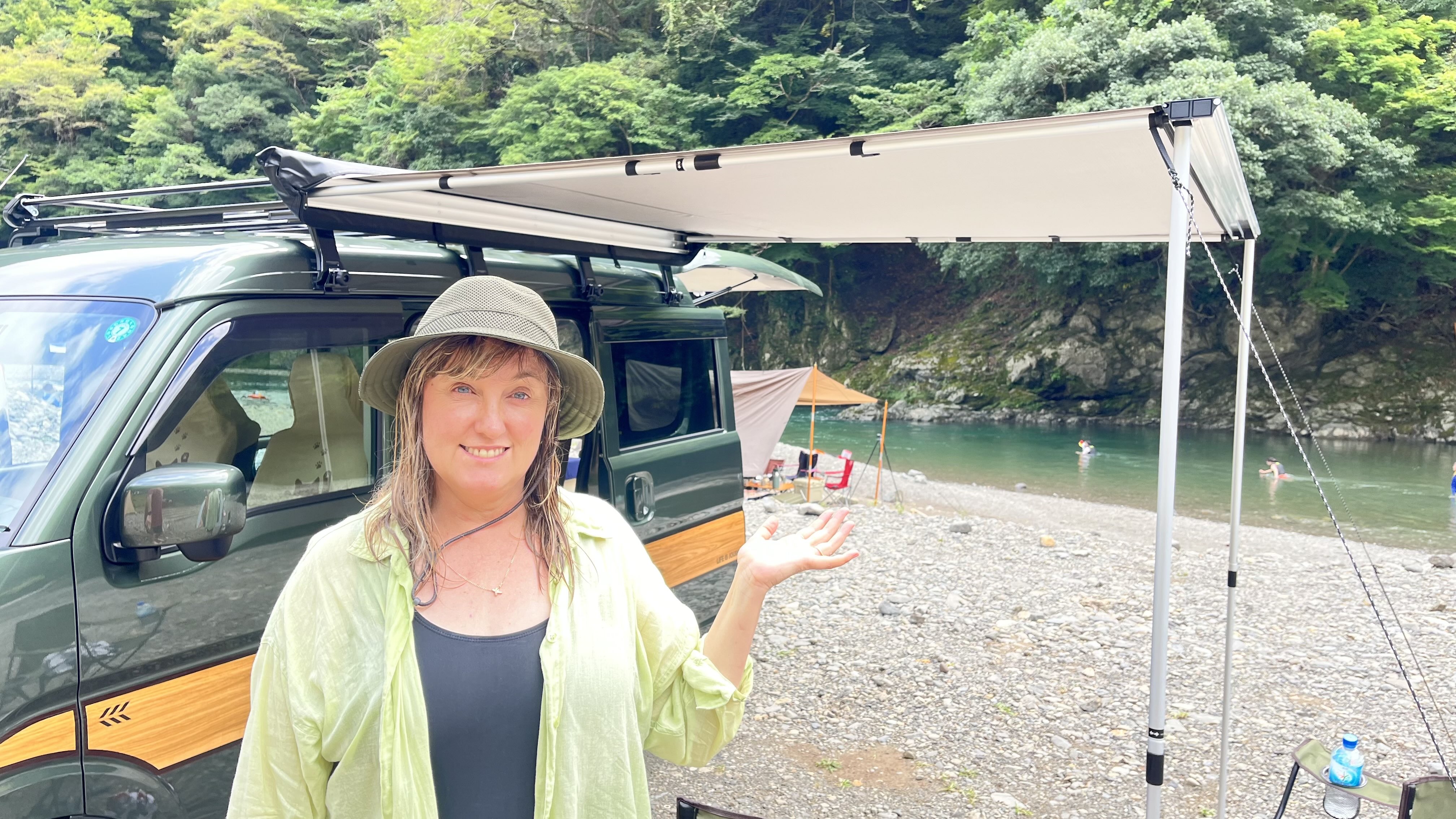 Free River Camp Japan