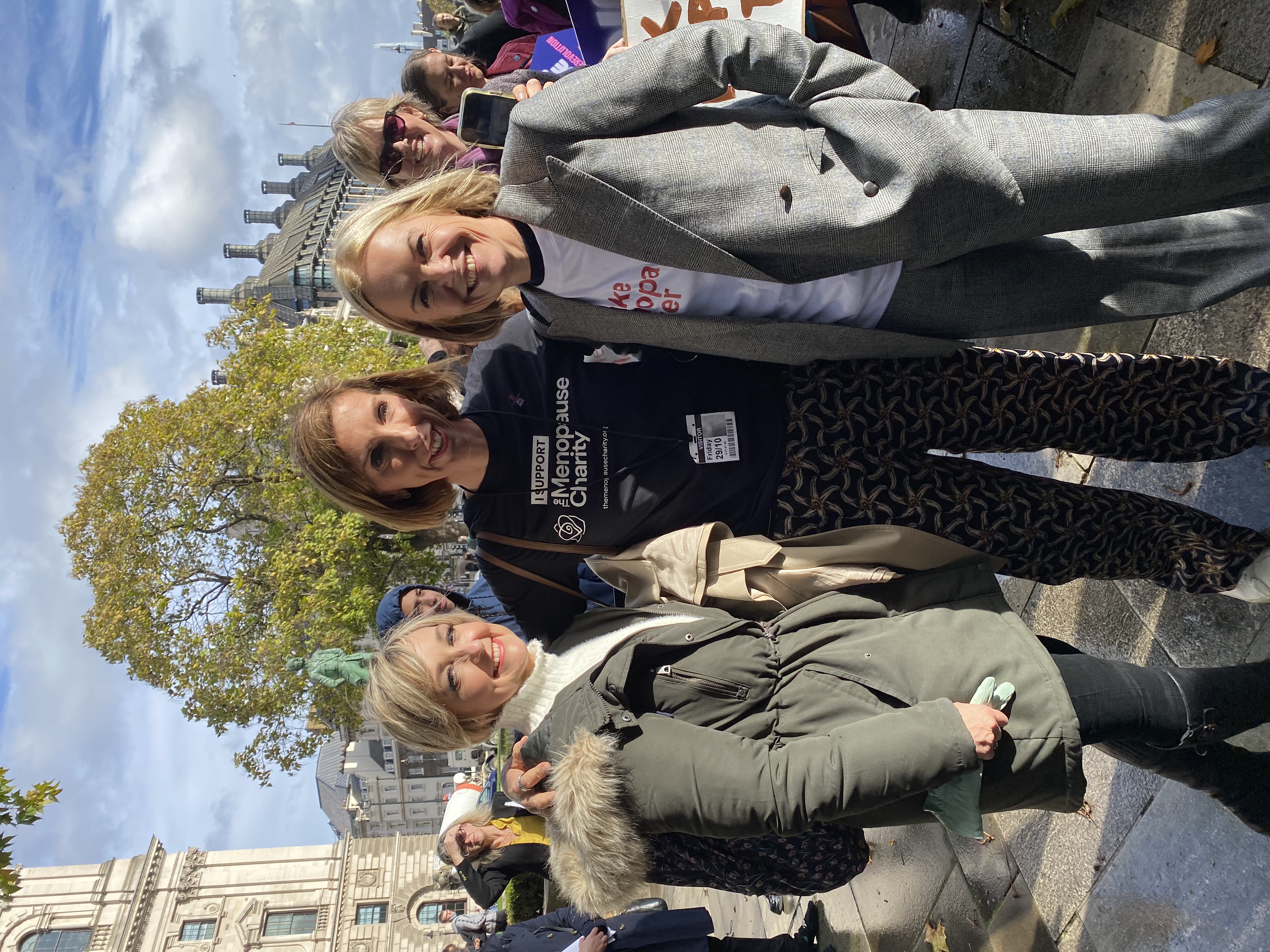 Fiona McKay, CEO of The Menopause Maze with Dr Louise Newson, Menopause Specialist Doctor and Founder of The Newson Clinic and Balance App alongside Mariella Frostrup, Journalist and Broadcaster and Chair or The Menopause Mandate