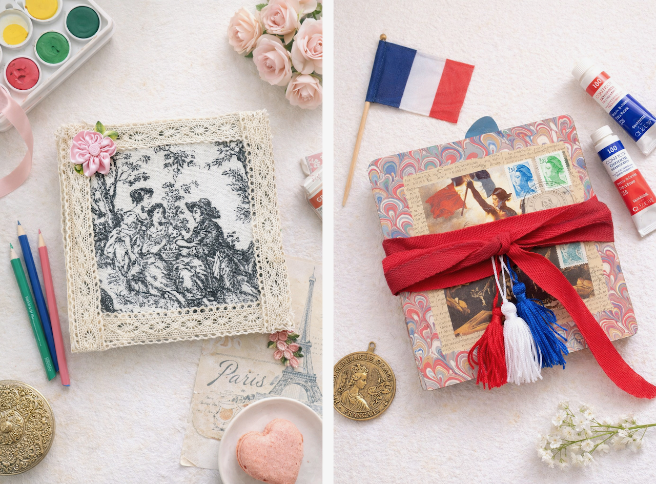 Creative Journals by Betsy Beier - 2 Paris Journals