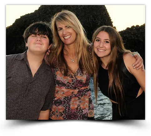 Me and my kiddos - one on the autism spectrum, the other is neurotypical and works with those on the spectrum.