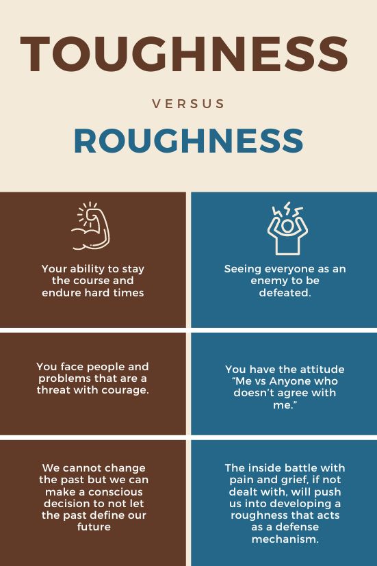 tough vs rough infographic