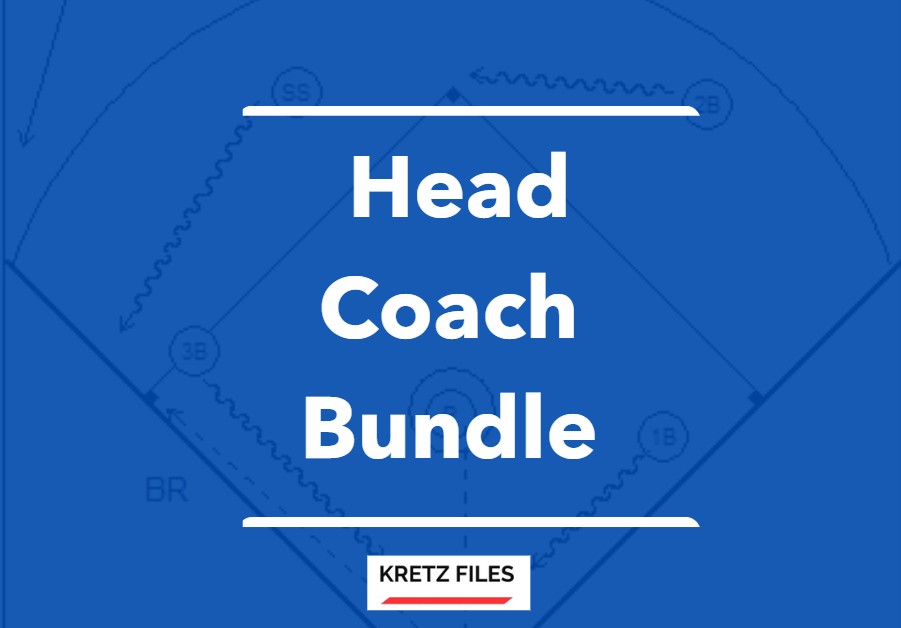 head baseball coaching bundle