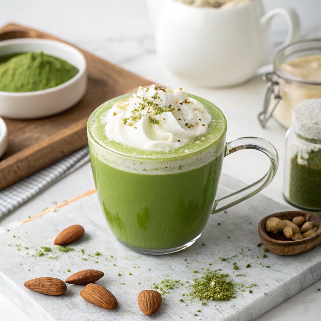 Thé vert matcha sans FODMAP