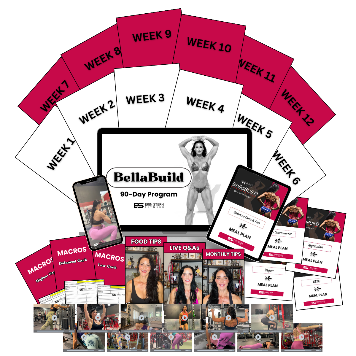 BellaBuild Workout Program by Erin Stern