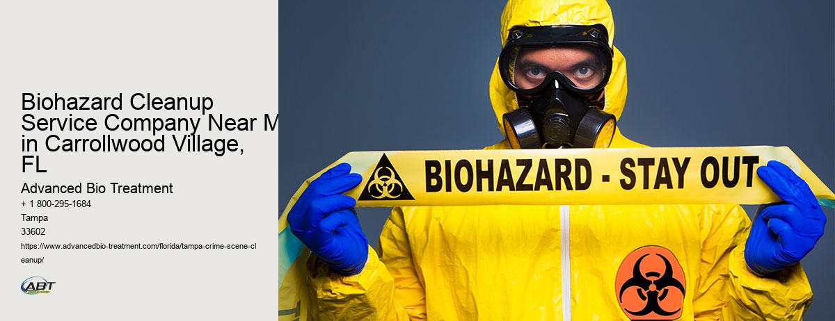 Biohazard Cleanup Service Company Near Me in Carrollwood Village, FL