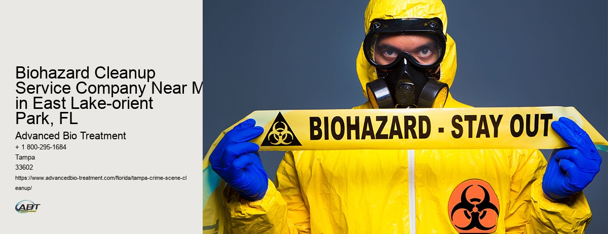 Biohazard Cleanup Service Company Near Me in East Lake-orient Park, FL