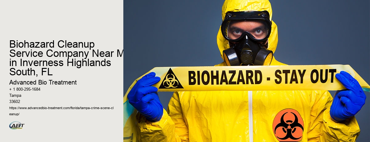 Biohazard Cleanup Service Company Near Me in Inverness Highlands South, FL