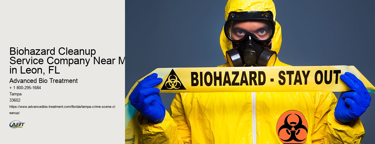 Biohazard Cleanup Service Company Near Me in Leon, FL