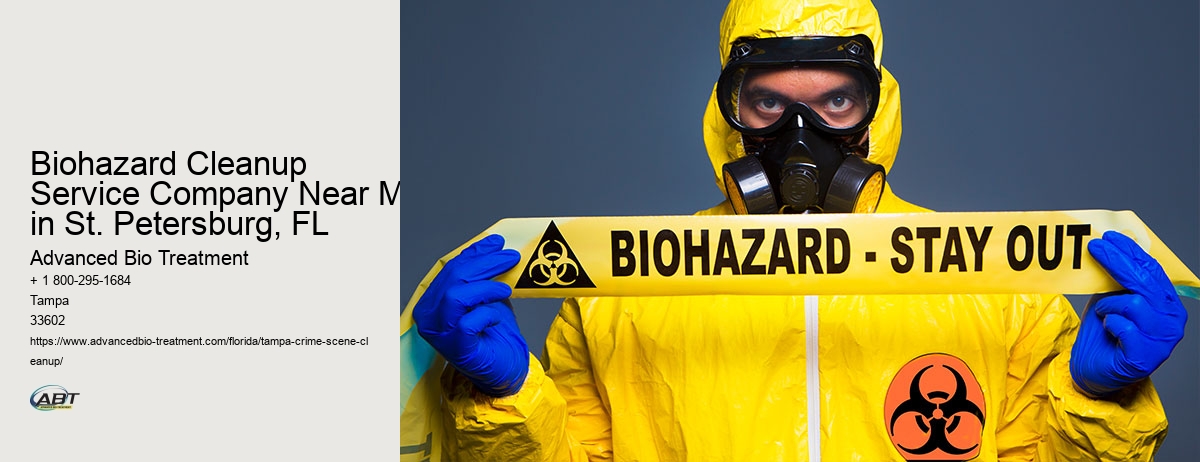 Biohazard Cleanup Service Company Near Me in St. Petersburg, FL