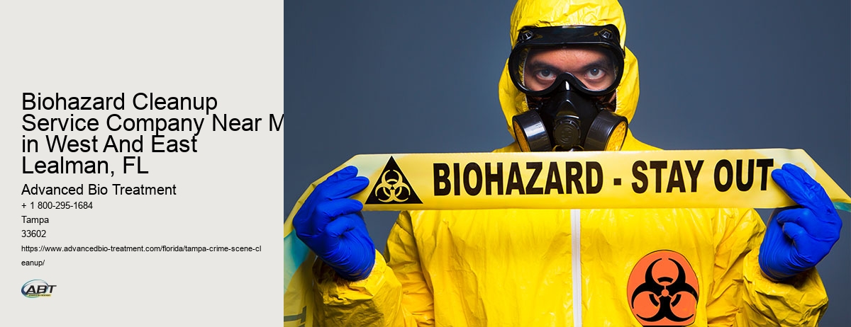 Biohazard Cleanup Service Company Near Me in West And East Lealman, FL