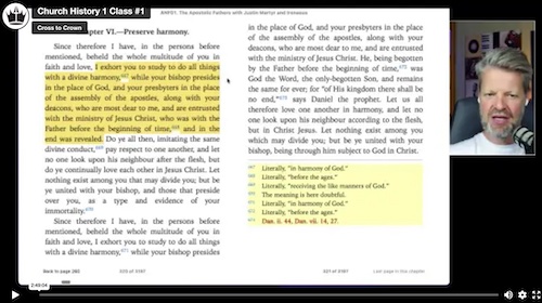 Church History 1