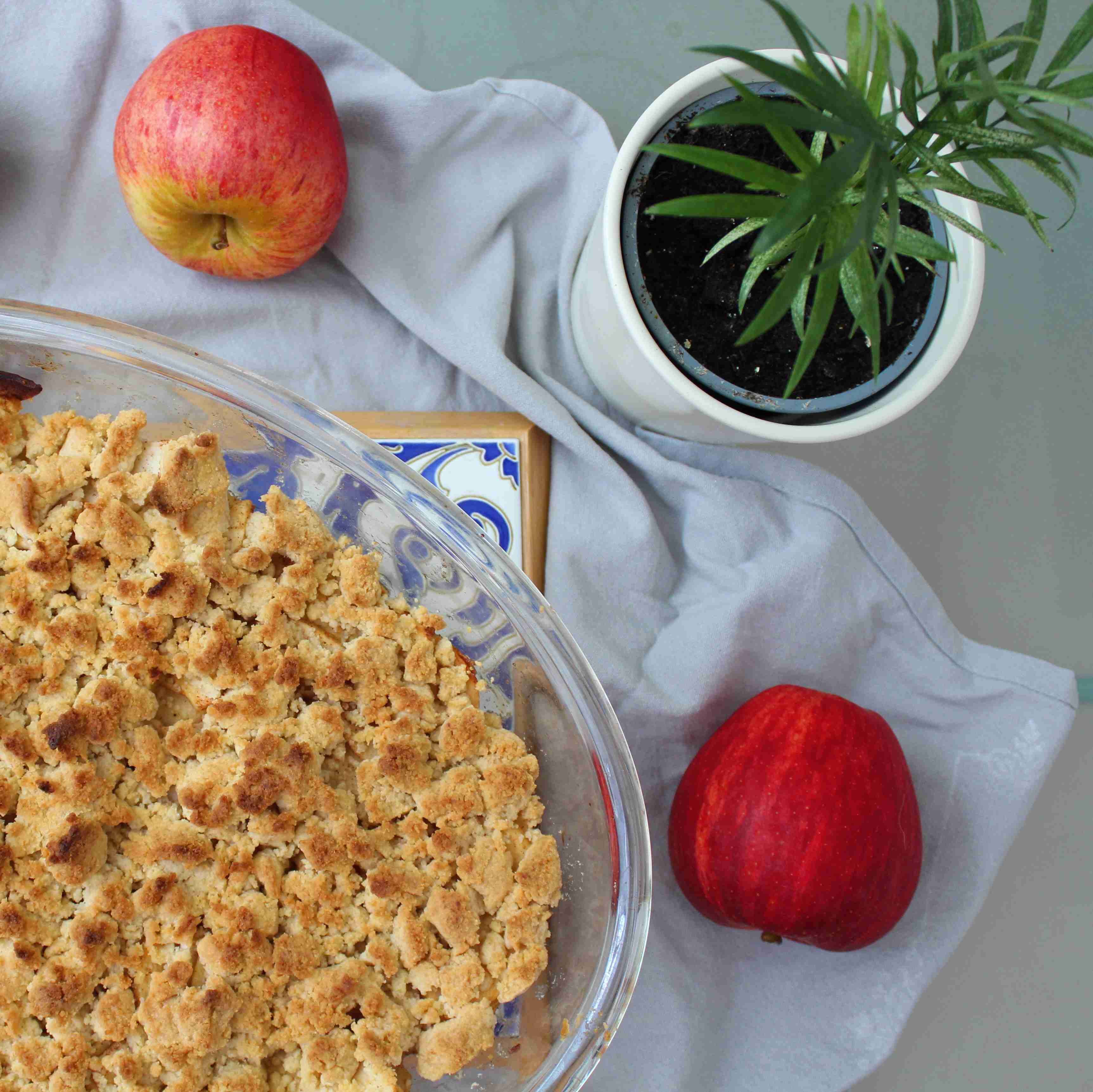apple crumble pie