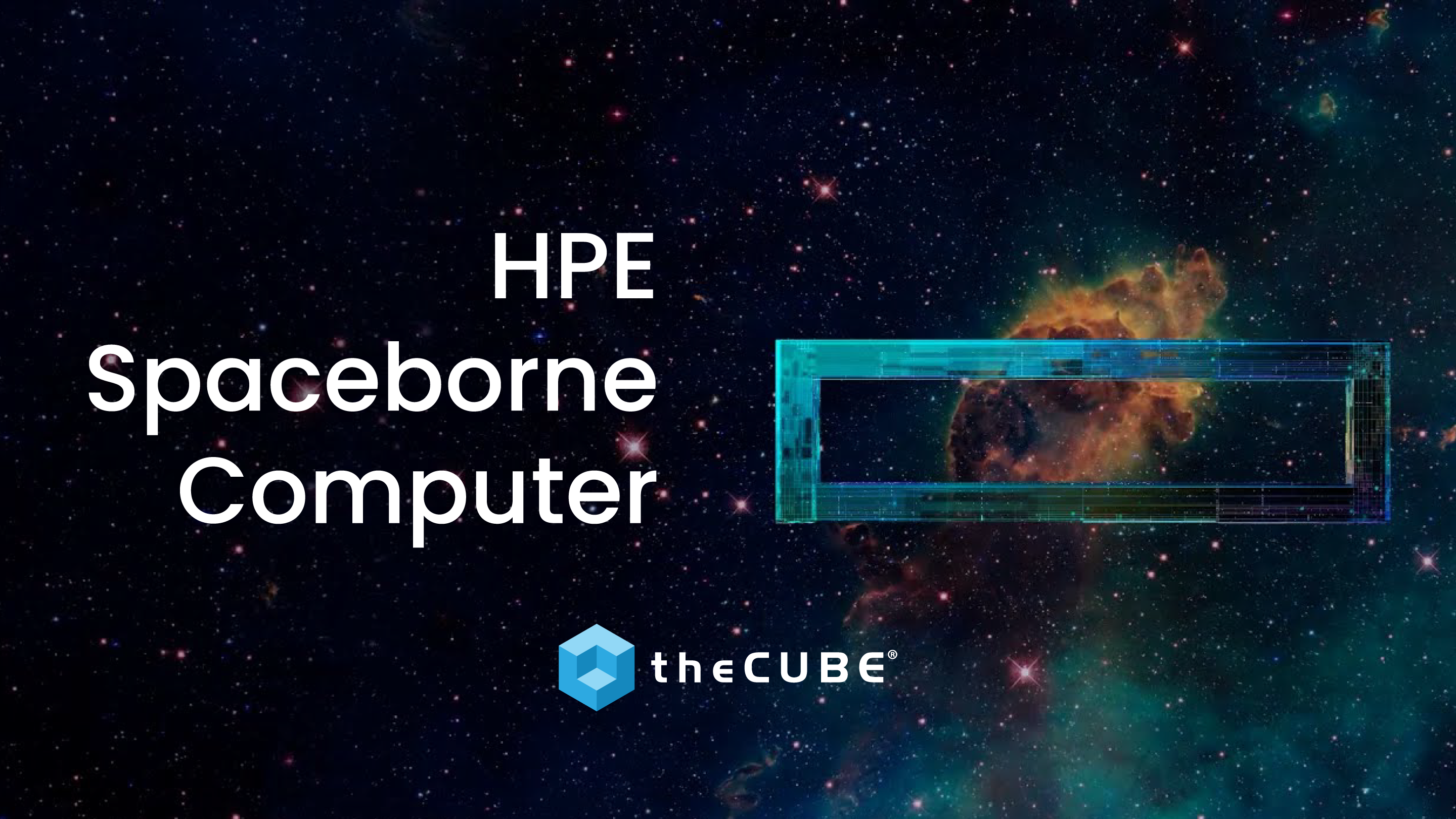 HPE Spaceborne Computer