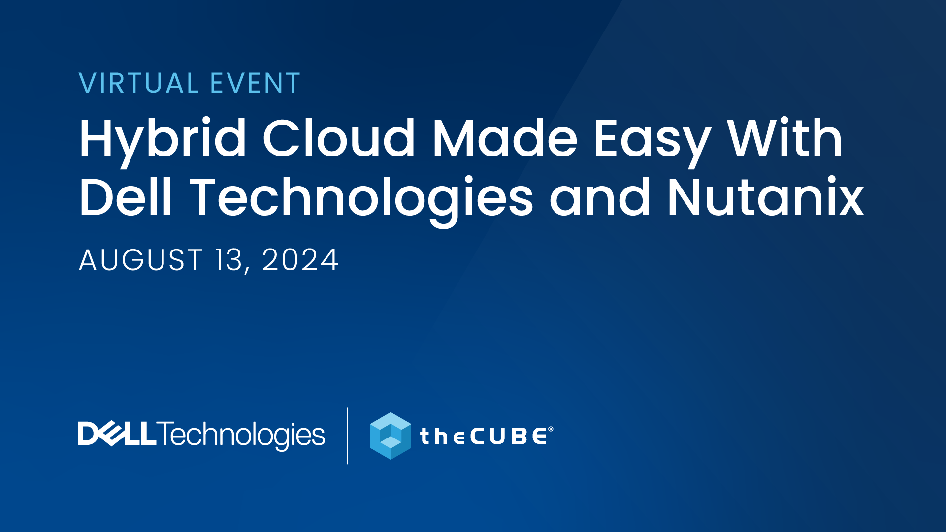 Hybrid Cloud Made Easy With Dell Technologies and Nutanix