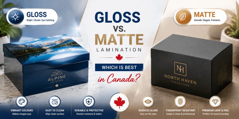 Gloss vs. Matte Lamination Which Is Best in Canada