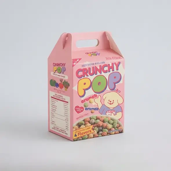 Custom Gable Cereal Boxes With Logo