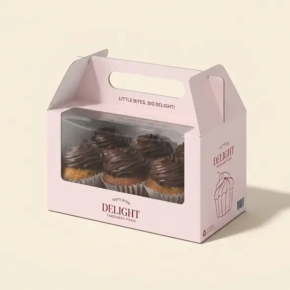 Window Cupcake Boxes