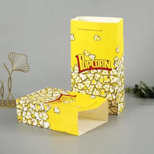 Custom Printed Popcorn Bags