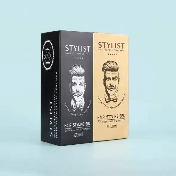 printed Hair Gel Box