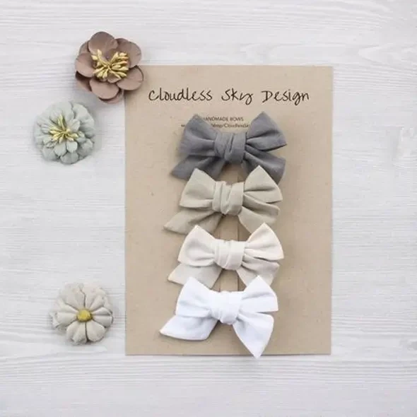 kraft Hair Bow Packaging