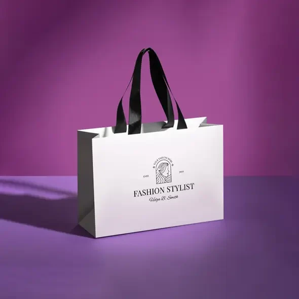 White Paper Bag