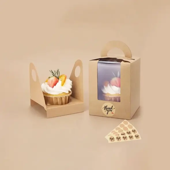 kraft Bakery Boxes With Inserts