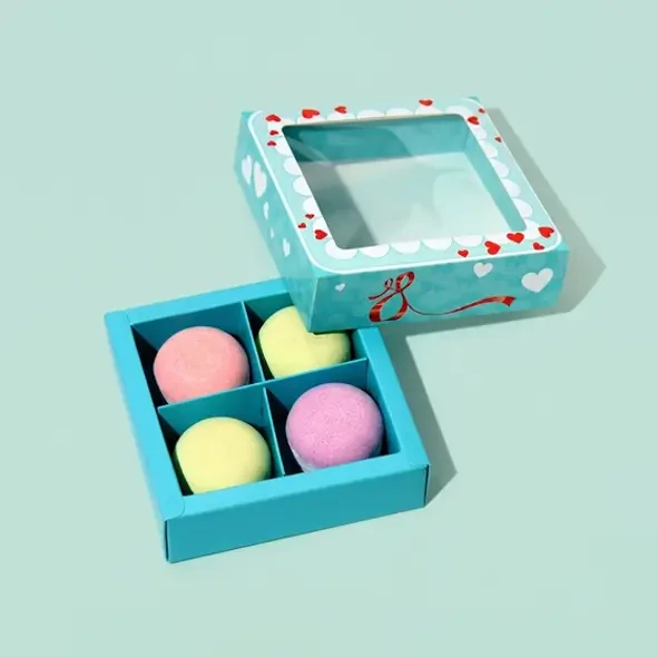 Custom Bath Bomb Box With Insert