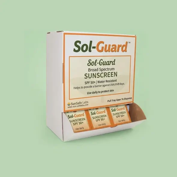 Custom Printed Sunscreen Dispenser Boxes
