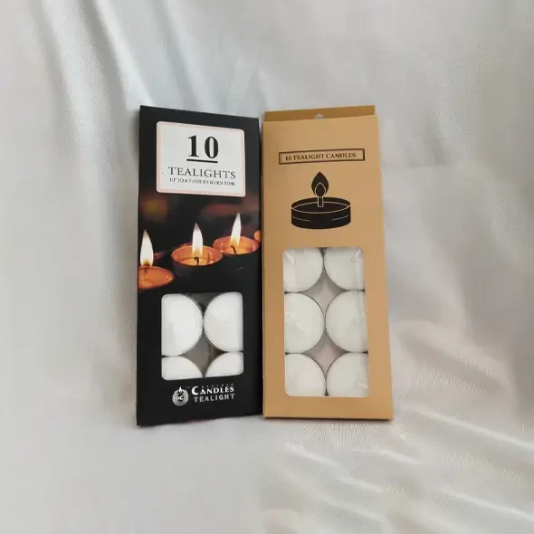 Custom Die cut Candle Packaging