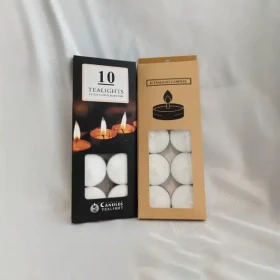Custom Die cut Candle Packaging