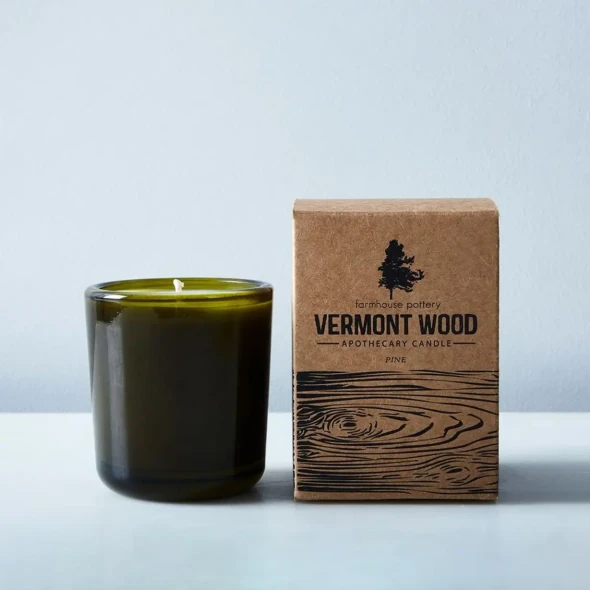 Kraft printed Scented Candle Packaging