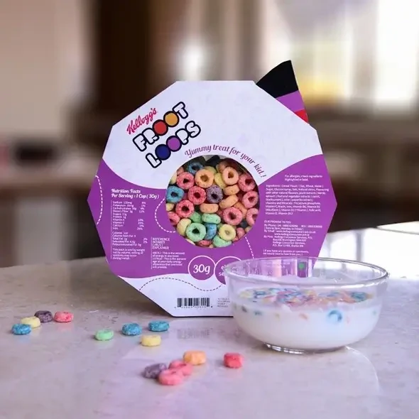 Printed Baby Cereal Boxes
