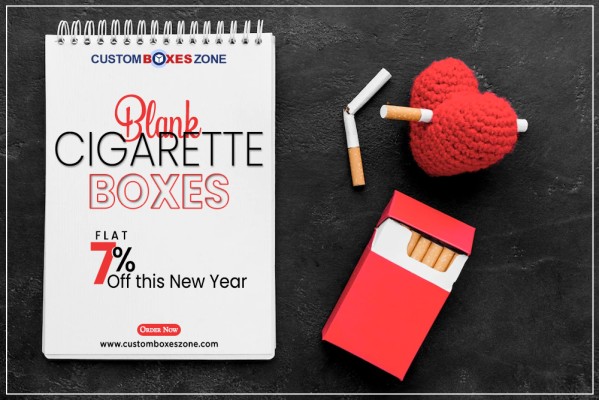 blank cigarette boxes