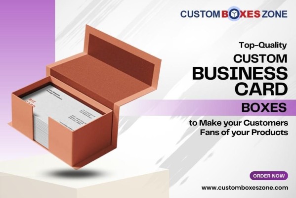 Top-Quality Custom Business Card Boxes to Make your Customers