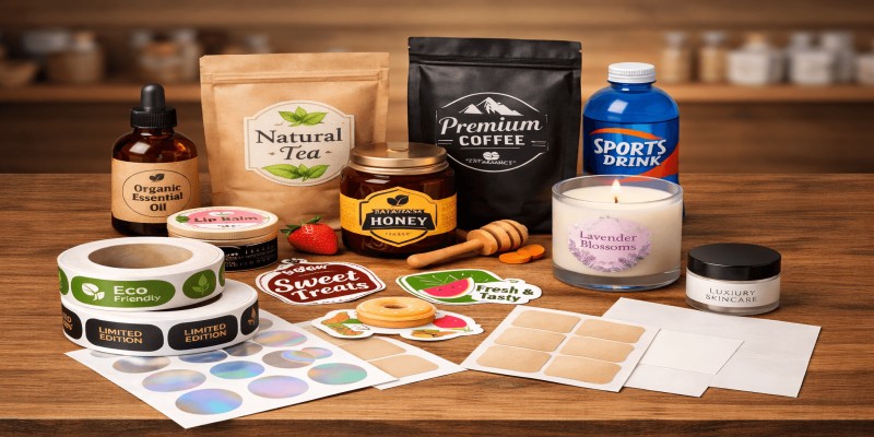 How to Choose the Right Labels and Stickers for Product Packaging