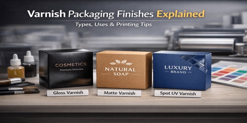 varnish packaging finishes explained types, uses and printing tips