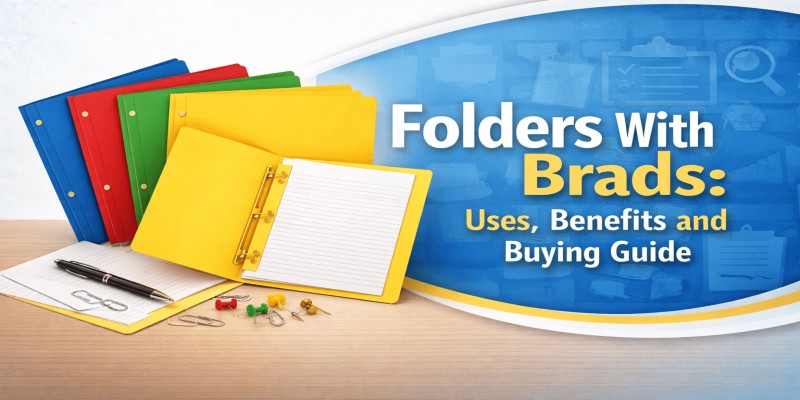 Folders With Brads: Uses Benefits and Buying Guide